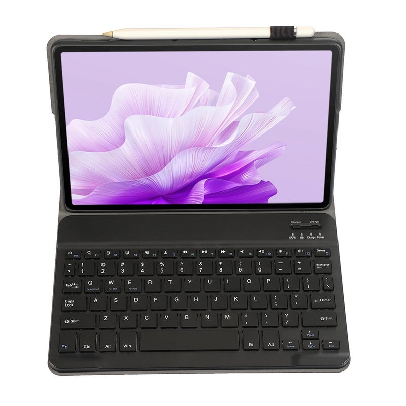 For Huawei Matepad 11.5 S 2024 Ah20 Ultra-Thin Detachable Bluetooth Keyboard Leather Tablet Case(Black) - Image 3