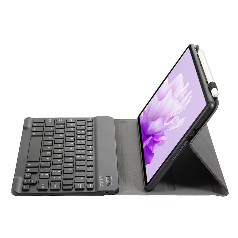 For Huawei Matepad 11.5 S 2024 Ah20 Ultra-Thin Detachable Bluetooth Keyboard Leather Tablet Case(Black) - Image 5