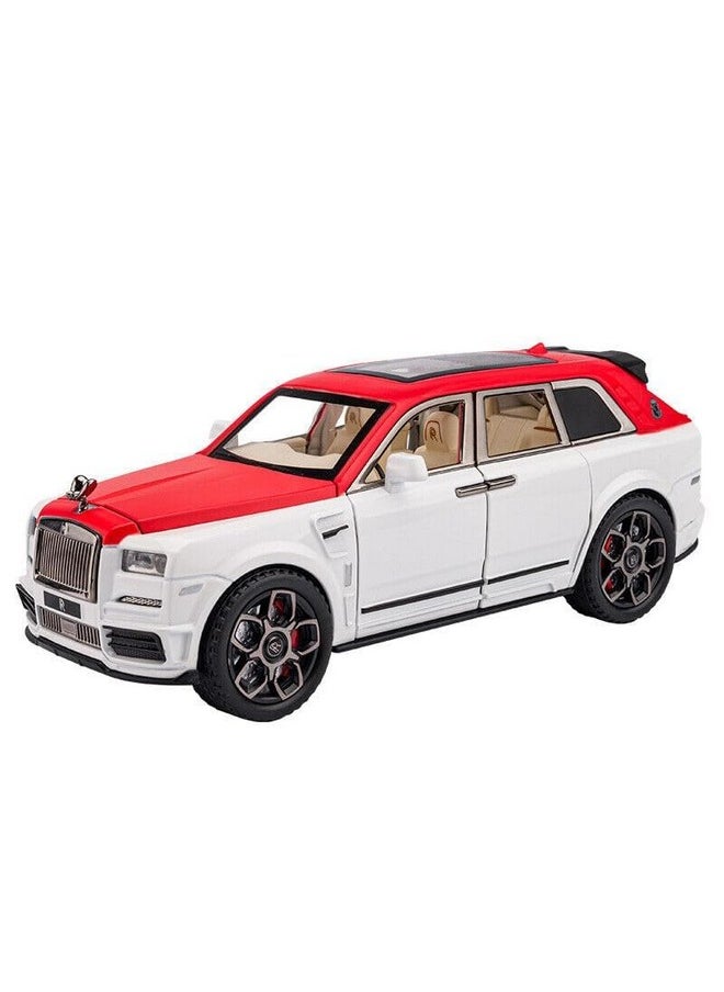 Pelikas Pelikas Big ROLLS ROYCE CULLINAN Toy Car Metal Pull Back Diecast Car with Openable Door and Sound Light, Gifts Toys for Kids (BIG ROLLS ROYS CULLINAN)  - Image 1