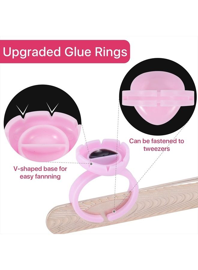 Pretty memory مجموعة لوازم تمديد الرموش - مجموعة تمديد الرموش، رأس دمية للرموش مع جفون قابلة للإزالة، مجموعة تدريب سيليكون لمكياج وزراعة الرموش - Image 5