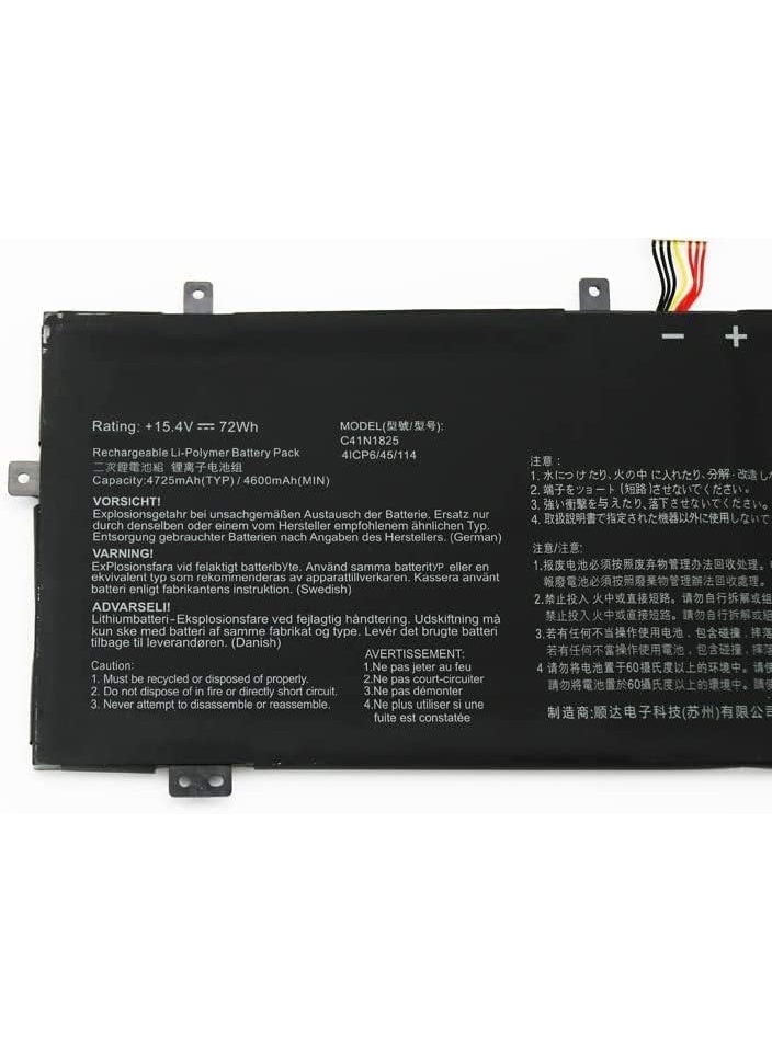 Terabyte REPLACEMENT 15.4V 4725mAh 72Wh C41N1825 Laptop Battery Compatible for ASUS VivoBook 14 X403FA I403FA X403FA-EB121 H522D Series - Image 3