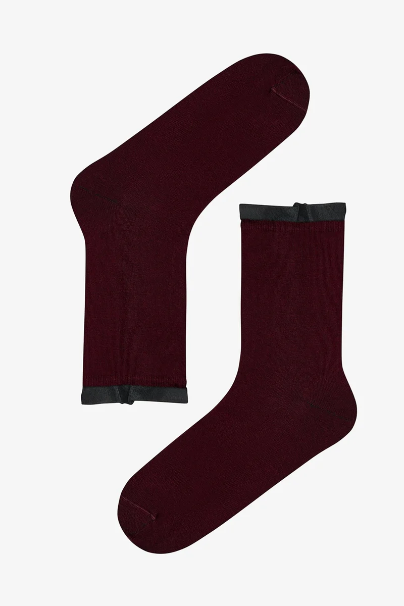 Penti PENTI Tulle Cotton Pair Crew Socks