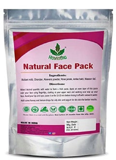 Havintha Face Pack For Skin Fairness Brightening Anti Aging Wrinkles Dark Circles Spots 227 Grams  - Image 3