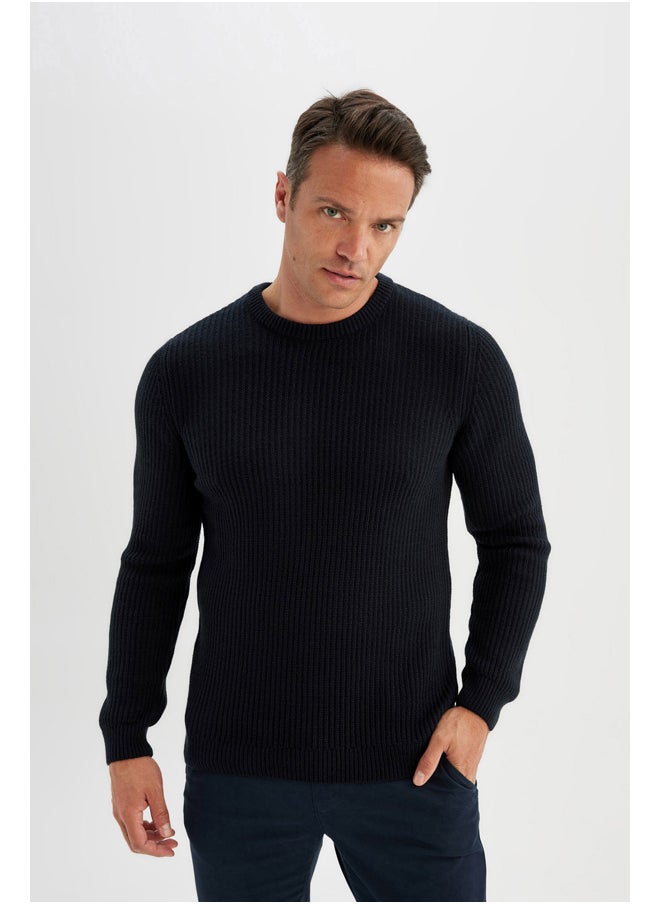 Man Tricot Standart Fit Crew Neck Long Sleeve Pullover - pzsku/Z334BC3F7A3ED94042C0EZ/45/_/1723972008/2ade4585-0814-4066-91f4-ff3111fd09e1