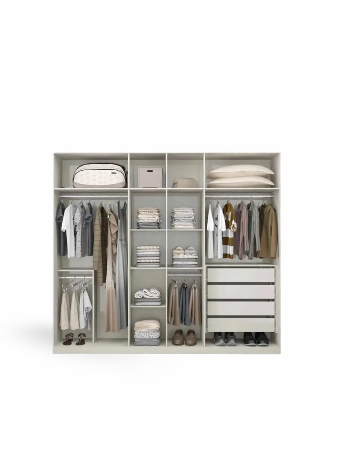 ملاذ هاوس دولاب مودرن 220*200*50 – MZWD205 - Image 2