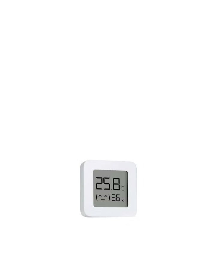 Xiaomi Mi Temperature And Humidity Monitor 2, Smart Digital Thermometer White 43x43x12.5mm 