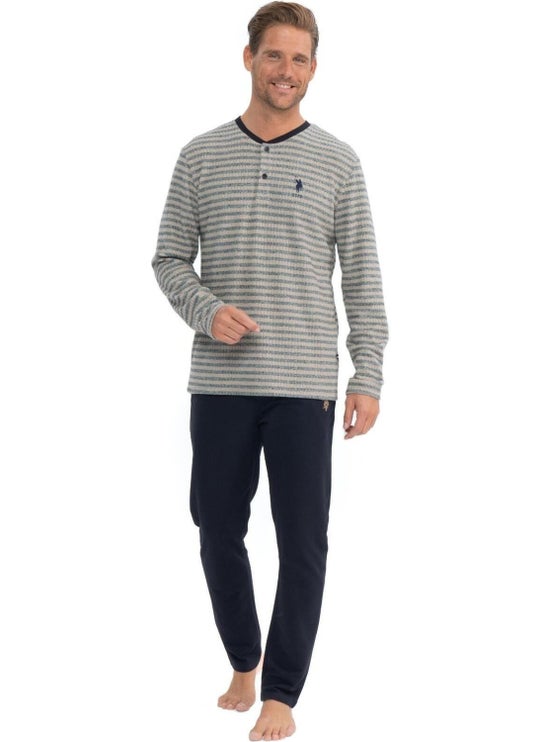 U.S. Polo Assn. Men's Navy Blue Tracksuit 18840  - Image 1