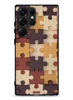 Tolwak Samsung Galaxy S25 Ultra Protective Case Cover Wooden Pattern  - Image 1