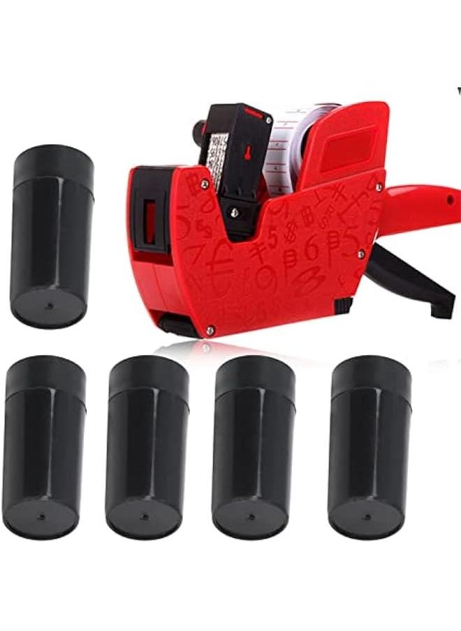 Generic - Price guns Ink Roller for MX 5500 Pricing guns Labeler , Easy & Convenient Messy for f ree Ink Refill Even for Beginners , New 5 PCS Refill Ink Rolls - Image 1