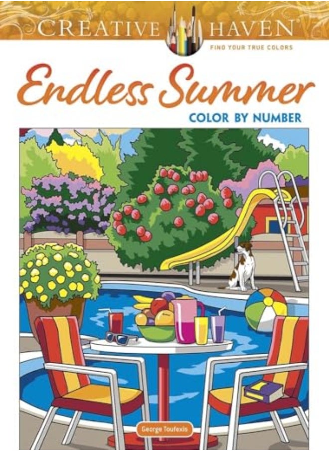 null - Creative Haven Endless Summer Color By Number - Image 1