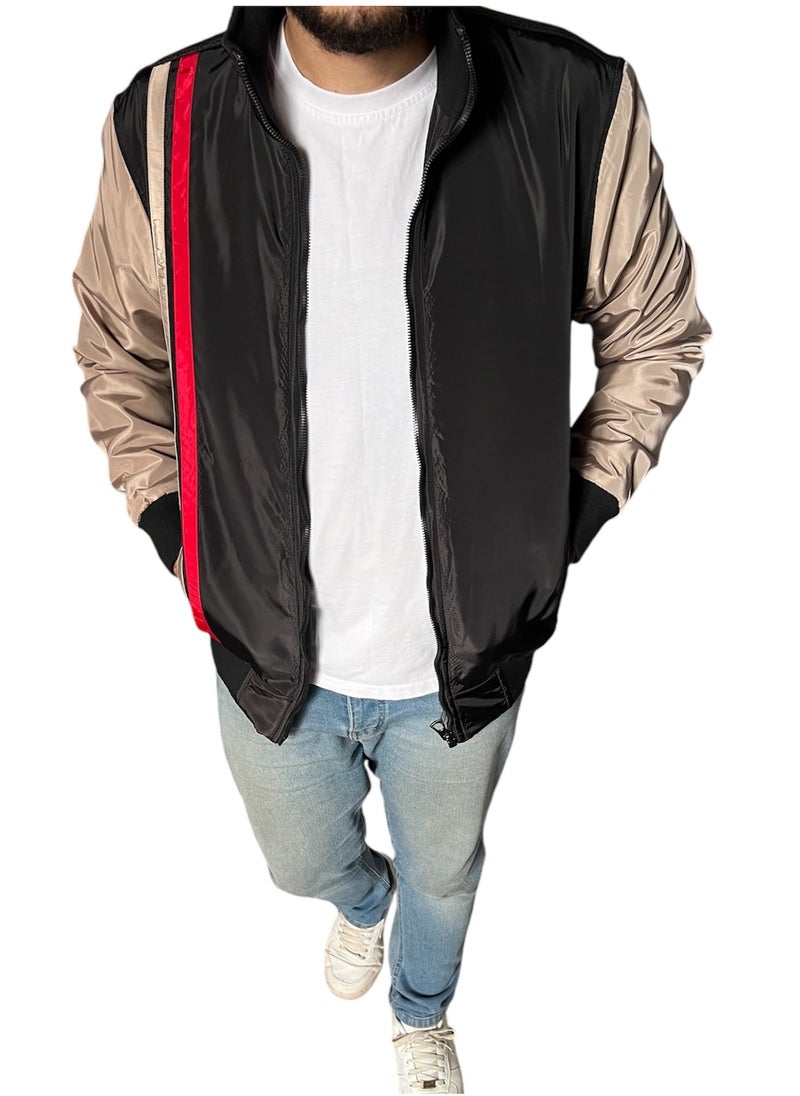 Triple H Thermal Full zipper stand collar bomber jacket From Triple H  - Image 2