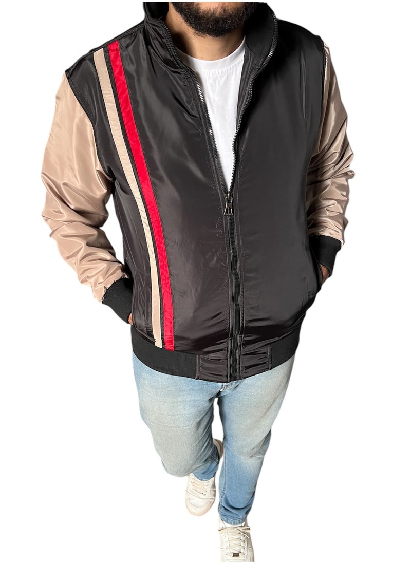 Triple H Thermal Full zipper stand collar bomber jacket From Triple H  - Image 3