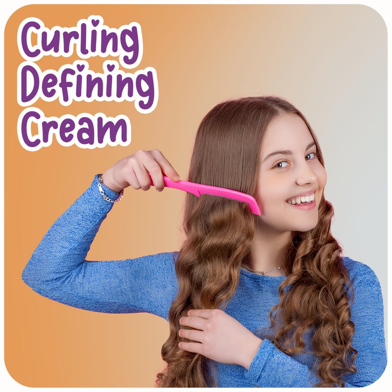 Ricitos de Oro Curl Defining Cream: Defines Curls Without Frizz, Long-Lasting Hydration,100% Natural Oils, Vegan Ingredients, Easy Detangle & Style, Conditions Without Weighing Down, 10.5 Oz, 2-Pack - Image 2