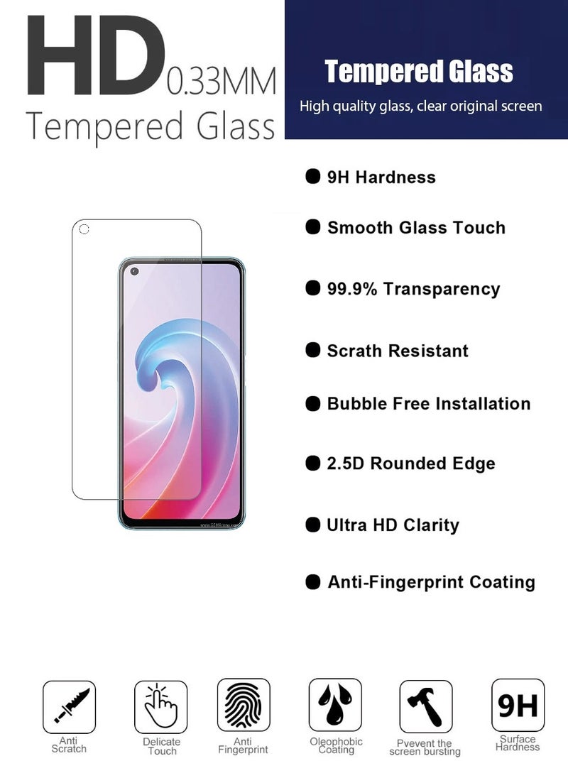 Super Tempered Glass Screen Protector Clear Designed For Oppo A96 4G Full Screen Coverage And Bubble Free - Image 5