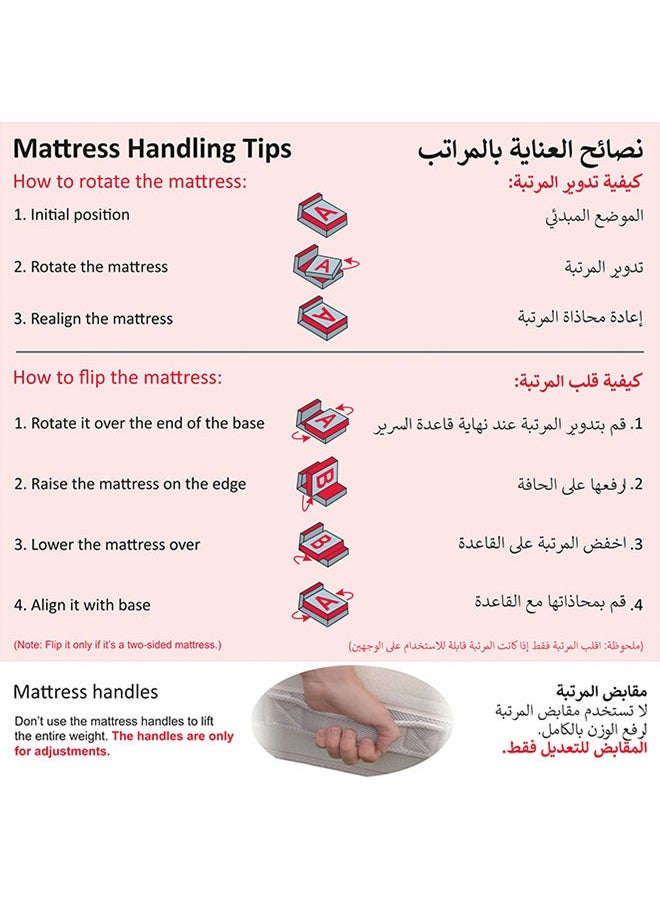 KARNAK - Karnak K-Ortho Plus Medical Mattress (Extra Firm Feel) - 150 x 200cm (USA - Queen Size / UK - King Size) 20 Centimeters - Image 1