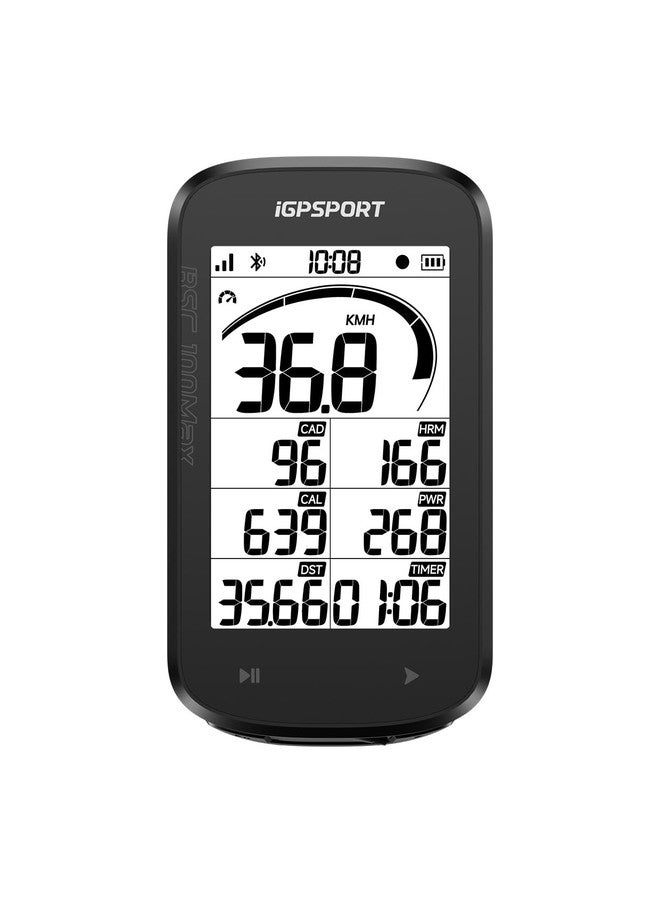 iGPSPORT BSC100MAX GPS Bike Computer, 3'' Screen Auto Start/Stop Custom Data 40H Waterproof Bicycle Computer Wireless - Image 1