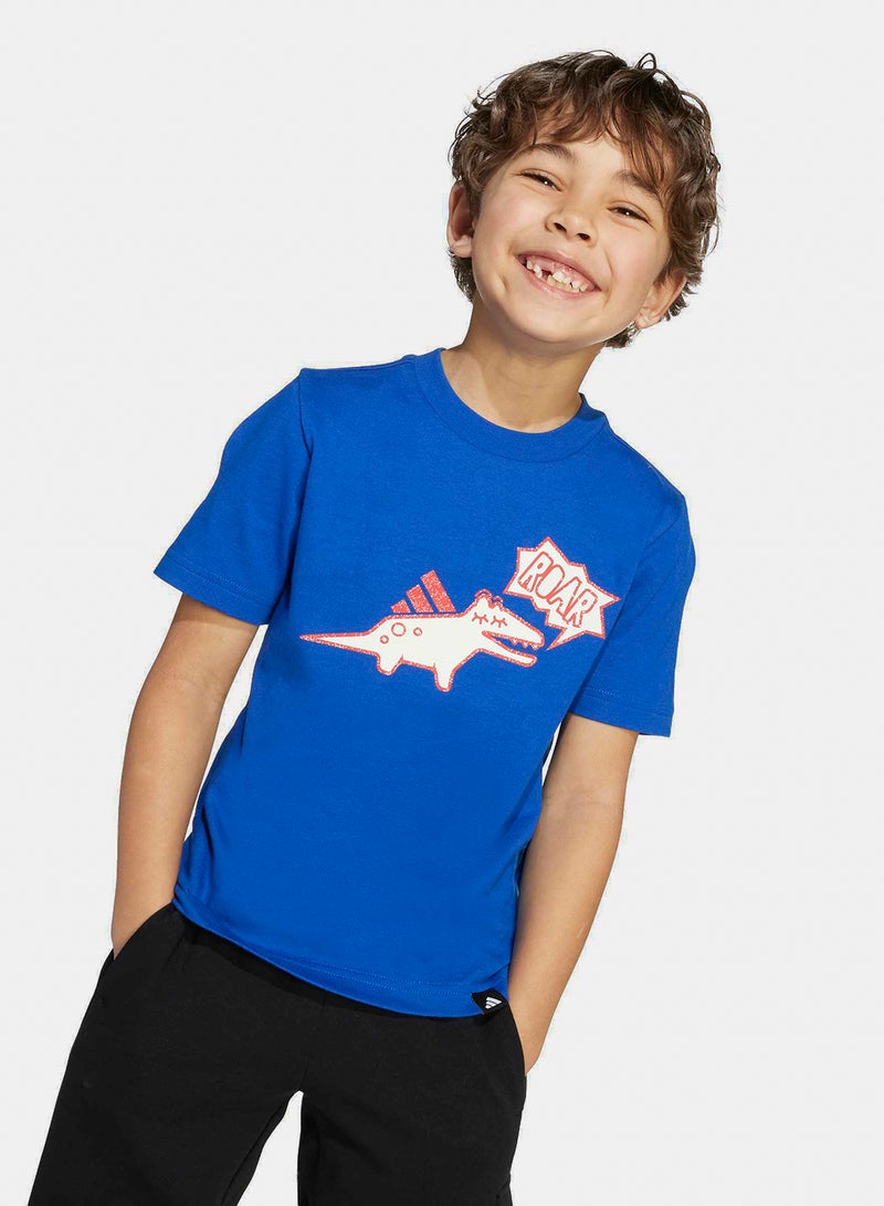 Adidas Adiraptor Graphic T-Shirt Kids - Image 5
