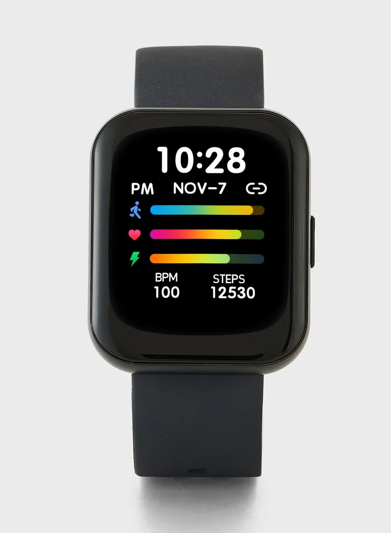 Ginger Smart Watch With Second Strap Gift Set