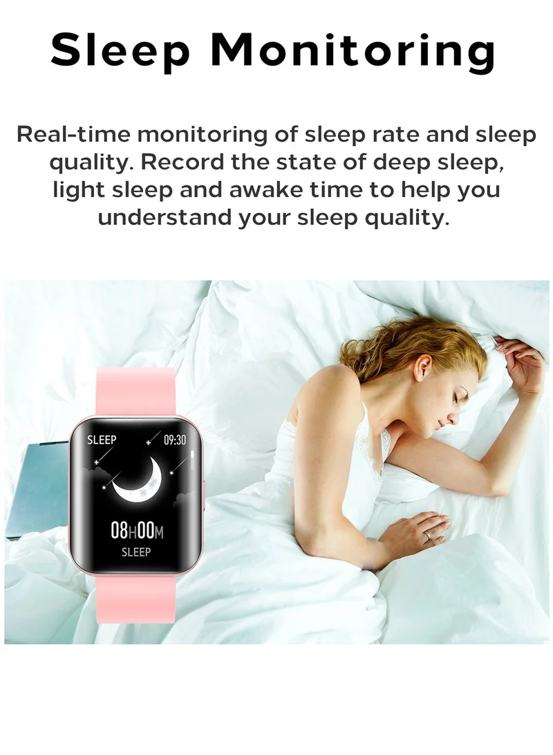 Ginger Smart Watch With Second Strap Gift Set