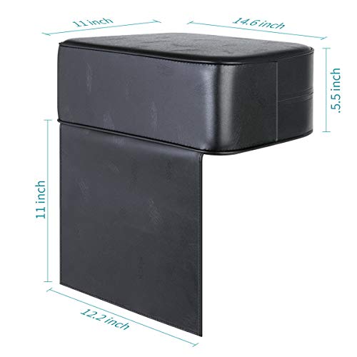 Crablux Salon Booster Seat Cushion for Hair Cutting, Hair Salon Leather Cushion for Styling Chair,Boat Booster seat for Driver, Barber Beauty Salon Spa Equipment - Image 3
