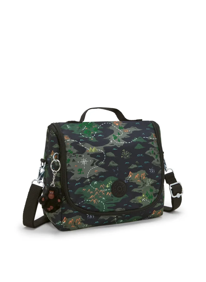 kipling New Kichirou Camo Treasure Large Lunchbox (With Trolley Sleeve)