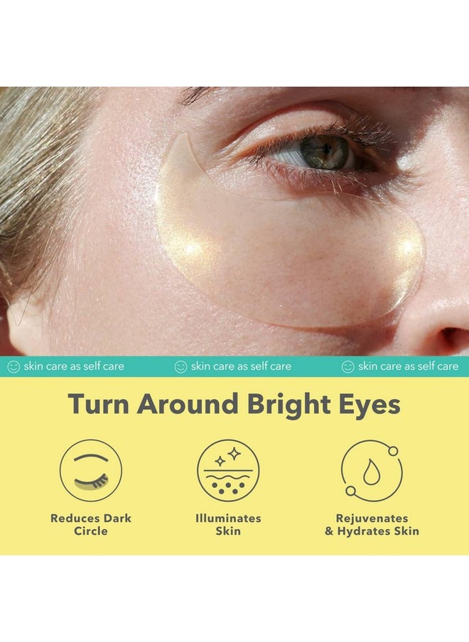 Patchology PATCHOLOGY Eye Mask, Brightening Under Eye Patches for Puffy Eyes and Dark Circles, Vitamin C Serum, Dark Circles Under Eye Treatment, Hydrating Eye Patches for women and men (5 Pairs)  - Image 5