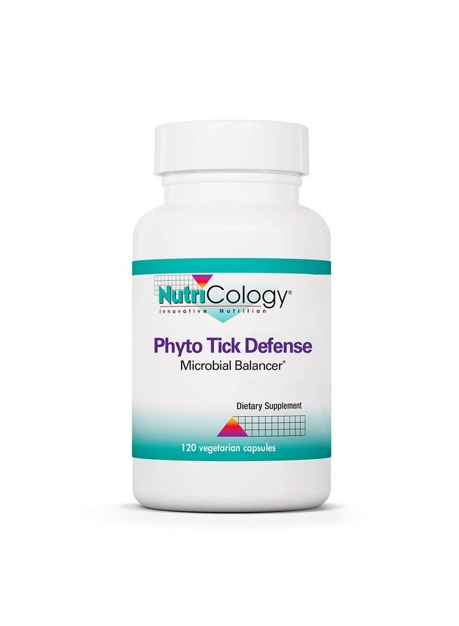 Nutricology - Phyto Tick Defense Supplement - Mushroom Complex, Mushroom Extract, Lions Mane, Cordyceps, Beta Glucans, Vegetarian Capsules - 120 Count - Image 1