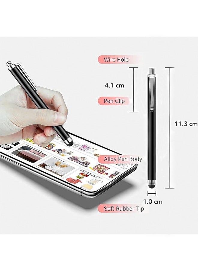 Generic - 3Pcs Stylus Pen for Touch Screen Stylus Pen for iPad Tablet Stylus Pencil High Sensitivity & Fine Point Universal for Android/Phone/iPad Pro/Air/Android/and All Devices Lightweight 9.0 Handwriting Pen - Image 1