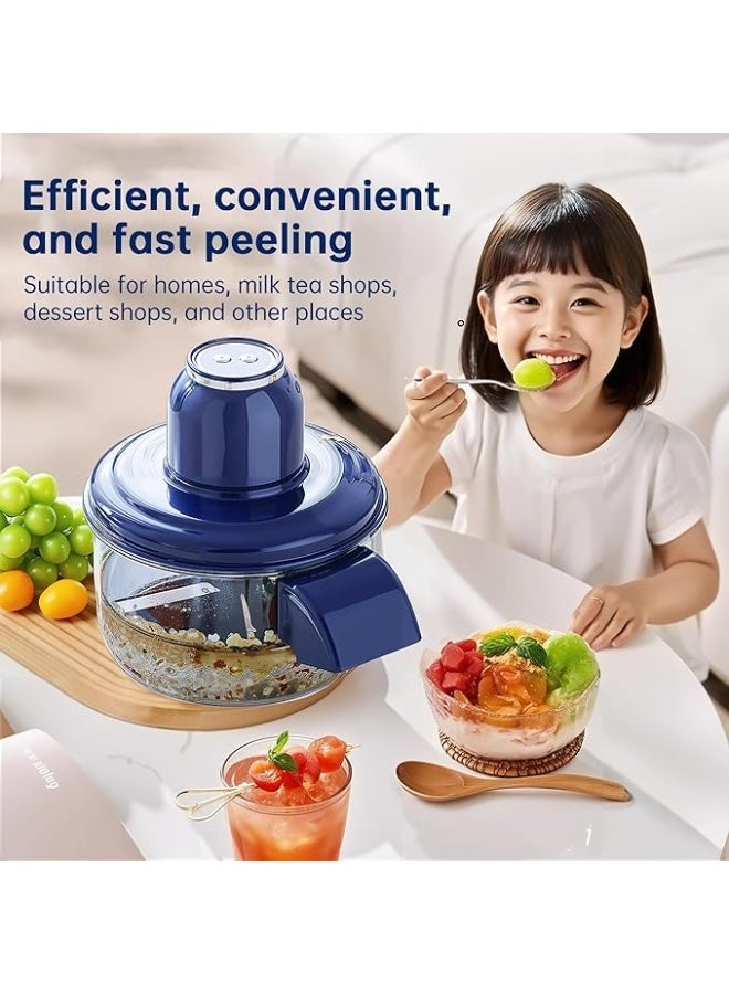 Vision Automatic Electric Fruit & Vegetable Peeler – 2025 Upgraded Rechargeable Skin Remover Machine for Grapes, Garlic, Tomatoes & Small Fruits | Fast & Safe Peeling Tool for Home & Commercial Use - Image 2