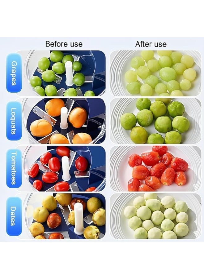 Vision Automatic Electric Fruit & Vegetable Peeler – 2025 Upgraded Rechargeable Skin Remover Machine for Grapes, Garlic, Tomatoes & Small Fruits | Fast & Safe Peeling Tool for Home & Commercial Use - Image 5