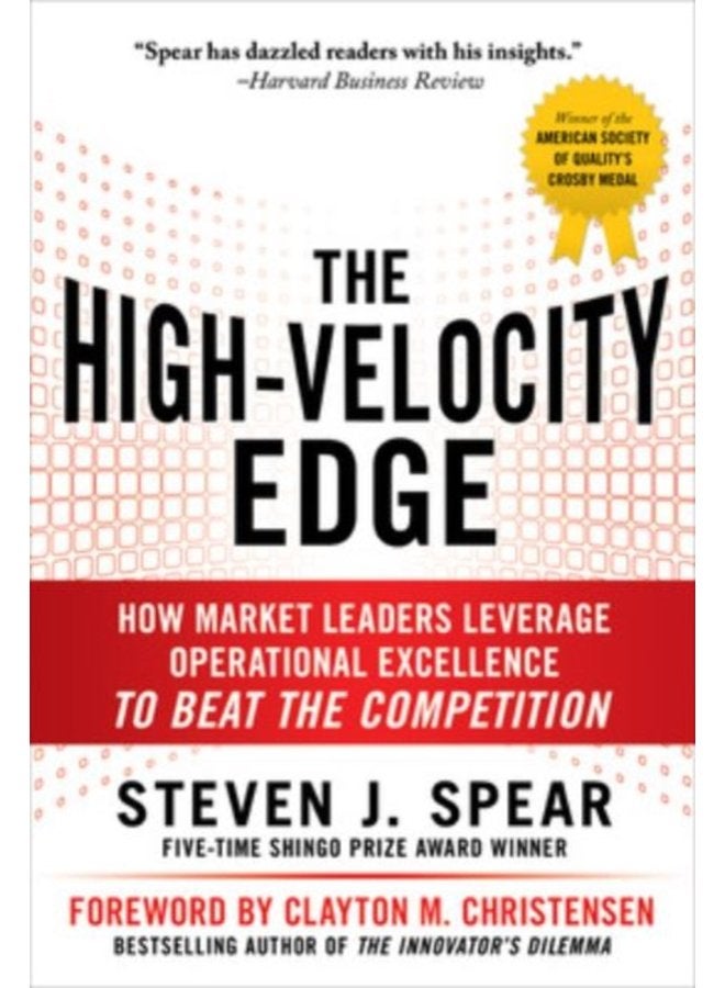 الحافة عالية السرعة: كيف يستفيد قادة السوق من التميز التشغيلي للتفوق على المنافسة - غلاف صلب