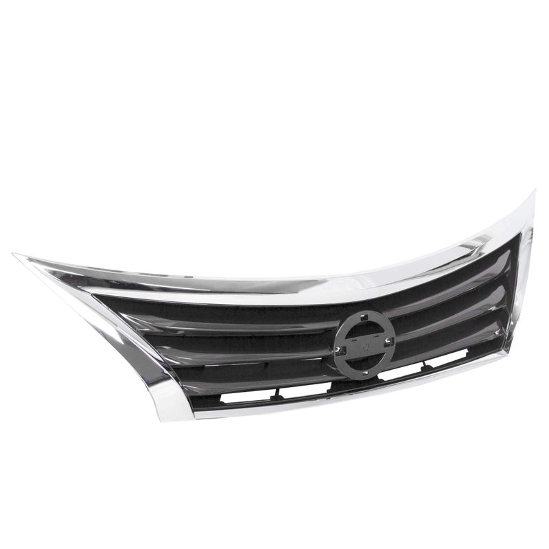 ALMULOO Upper Grille Compatible with 2013-2015 Nissan Altima Sedan Front Bumper Grill Insert Plastic(ABS) Replacement for NI1200250 623103TA0A - Image 2