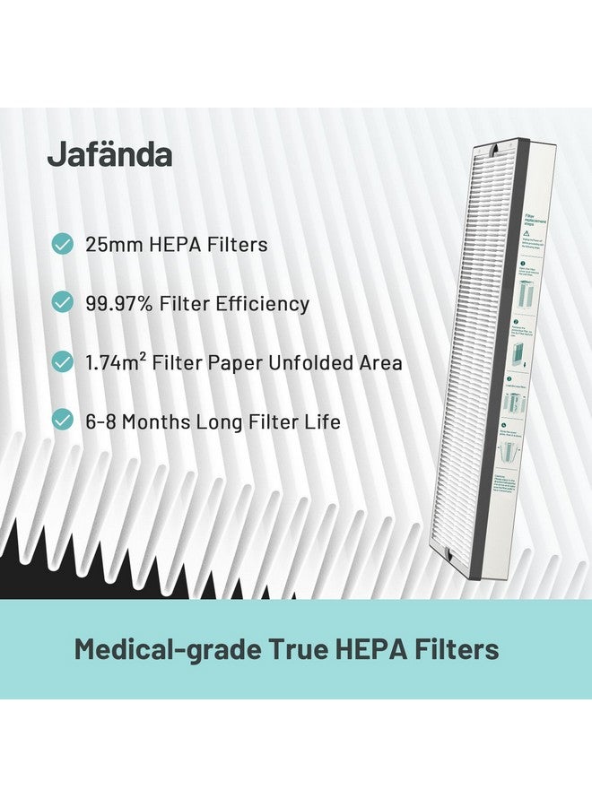Jafända Jafända JF888 Replacement Filter, 2 Pack Original Filters, True HEPA 13 Filter, with 2.12 lb Activated Carbon, Remove Pollen Dust Pet Odor VOCs,Allergies,Smoke,Cooking smell  - Image 3
