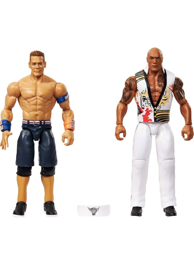WWE Main Event Showdown The Rock Final Boss vs John Cena 2-Pack (15.24 cm) - Image 2