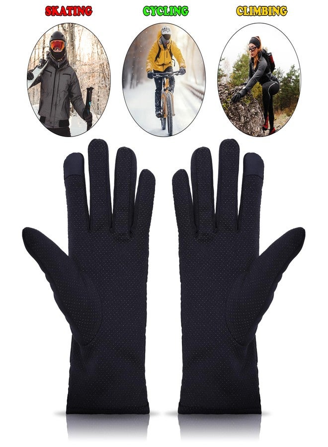 Aseenaa Sports Touchscreen Compatible Motorcycle Gloves for Bike Riding Camping Driving, Full Finger Motorcycle Riding Gloves for Men & Women, Durable & Breathable | Set of 1 | Blue - Image 3