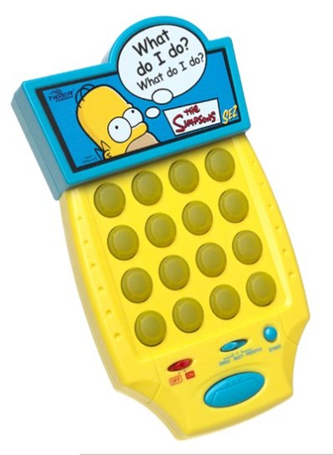 The Simpsons Sez Sound Matching Electronic Handheld Game (2003) - Image 2