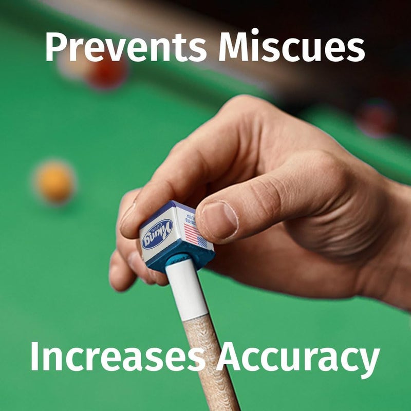 Viking Pool Cue Chalk Blue 12 Pack | Billiard Pool Stick Chalk for Home, Bar, and Tournament Use - Image 2