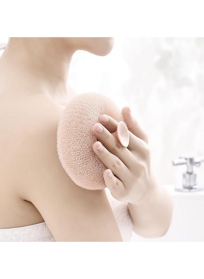 KLIVE Super Soft Bath Sponge Flower, Ultra Soft Bath Body Shower Sponge, Sucker Bath Flower Sponge, Bath Sponge Cleaning Brush Loofah Bath Sponge Body Scrubber (1Pcs) (Multicolor) - Image 3