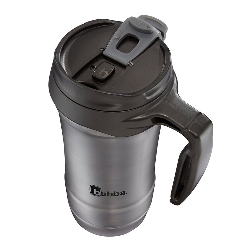 Bubba HERO Vacuum-Insulated Stainless Steel Travel Mug with Handle, 18 oz, Gunmetal - Image 4
