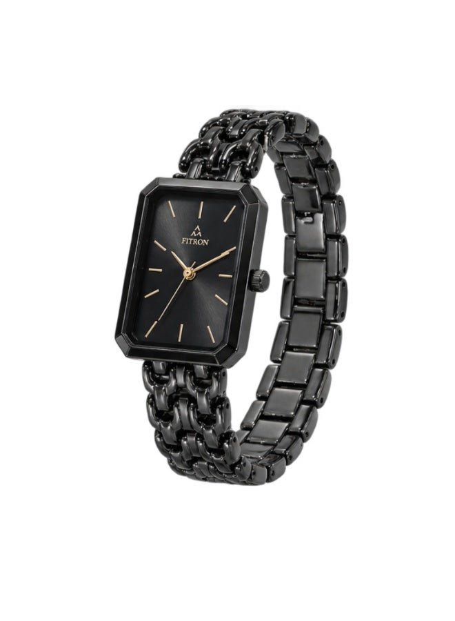 FITRON No. 9728L  — Japan Quartz Stainless Steel Watch - Image 3