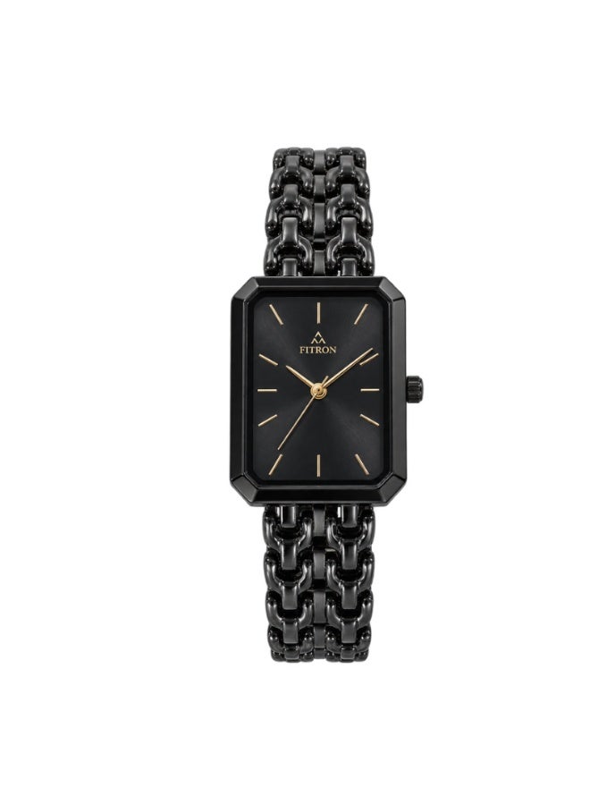 FITRON No. 9728L  — Japan Quartz Stainless Steel Watch - Image 1