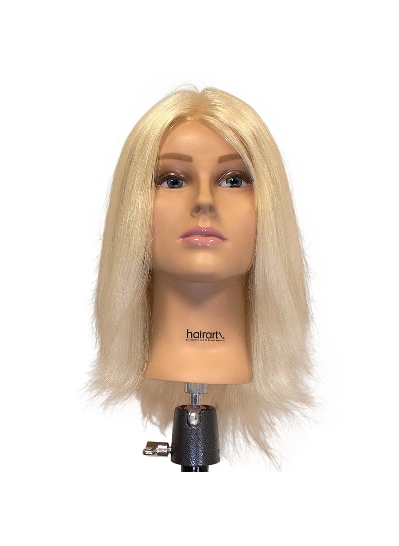 Hair Art Olivia-15" [100% European Hair Mannequin] 