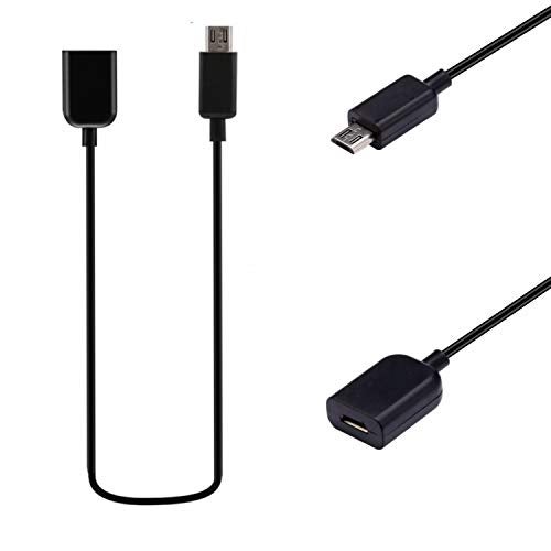 ODETOJOY 3ft Micro USB Male to Female Extension Cable Wire Extender Charging Cord - Image 2