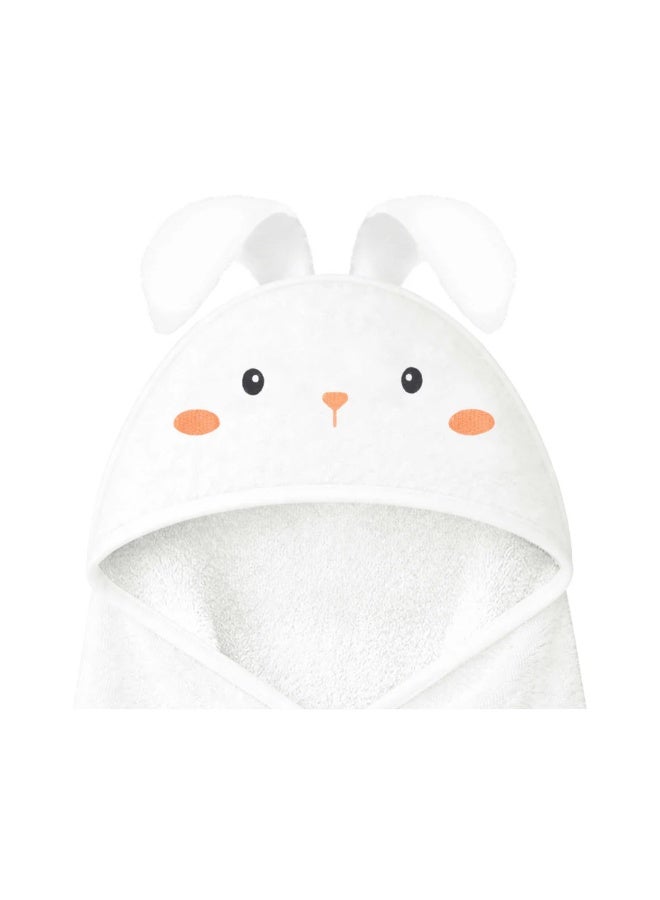 KeaBabies Cuddle Baby Hooded Towel, Soft Baby Bath Towel, Bunny - Image 1