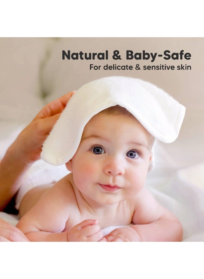 KeaBabies Cuddle Baby Hooded Towel, Soft Baby Bath Towel, Bunny - Image 4