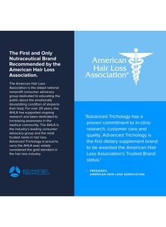 Advanced Trichology Foligrowth™ Hair Growth Supplement For Thicker Fuller Hair Approved* By The American Hair Loss Association Revitalize Thinning Hair Backed By 20 Years Of Experience In Hair Loss Treatment Clinics  - Image 2