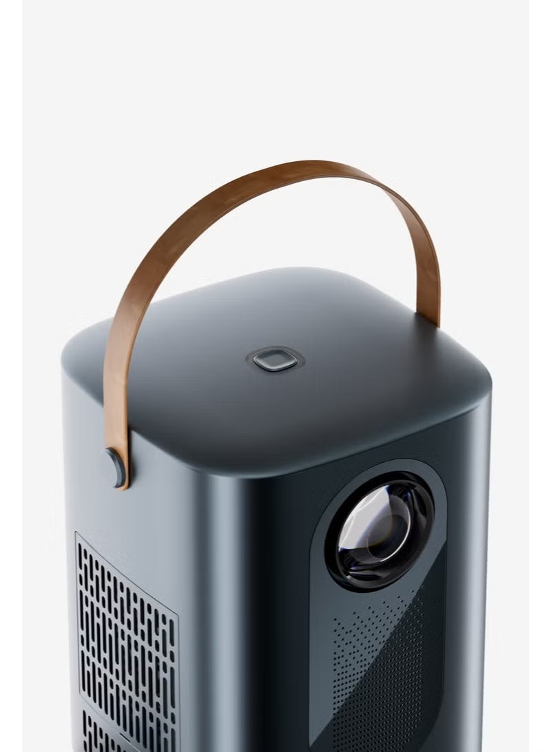 يوندا جهاز عرض Smart4 بتقنية LED بدقة 1080P Full HD | سطوع 8400 لومن | يدعم دقة 4K | تلفزيون أندرويد، واي فاي، بلوتوث، HDMI، USB | جهاز عرض للمسرح المنزلي مع جهاز تحكم عن بعد صوتي - Image 3