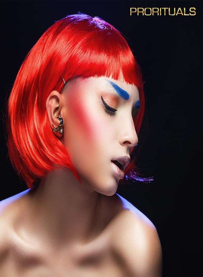 بروريتشالز بروريتشوالز برو بيجمنت 2.0 - صبغة شعر احترافية - صبغة شعر حمراء دائمة، لون نابض بالحياة - شعر ناعم كالحرير، أحمر، 4 أونصة - Image 3