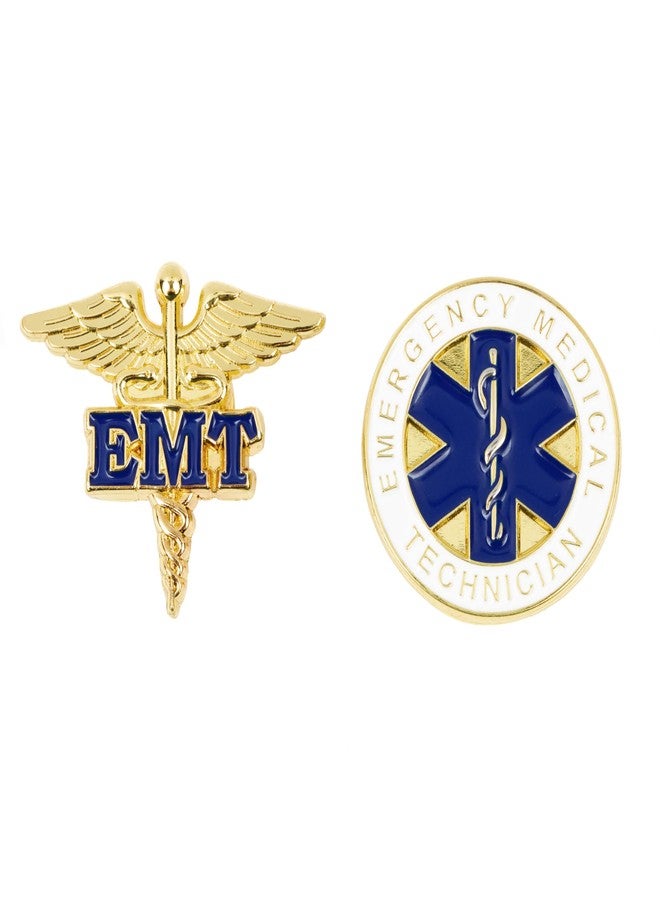 Great 1 Emergency Medical Technician "EMT" Lapel Pin Set - Image 2