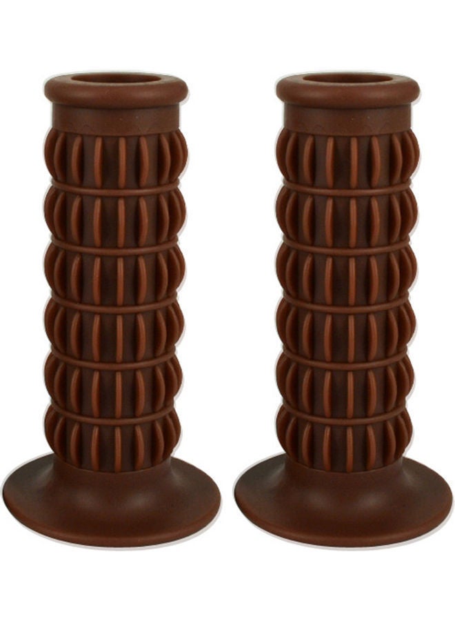 NIBEMINENT Pair Of Motorcycle Non Slip Hand Grips  - Image 2
